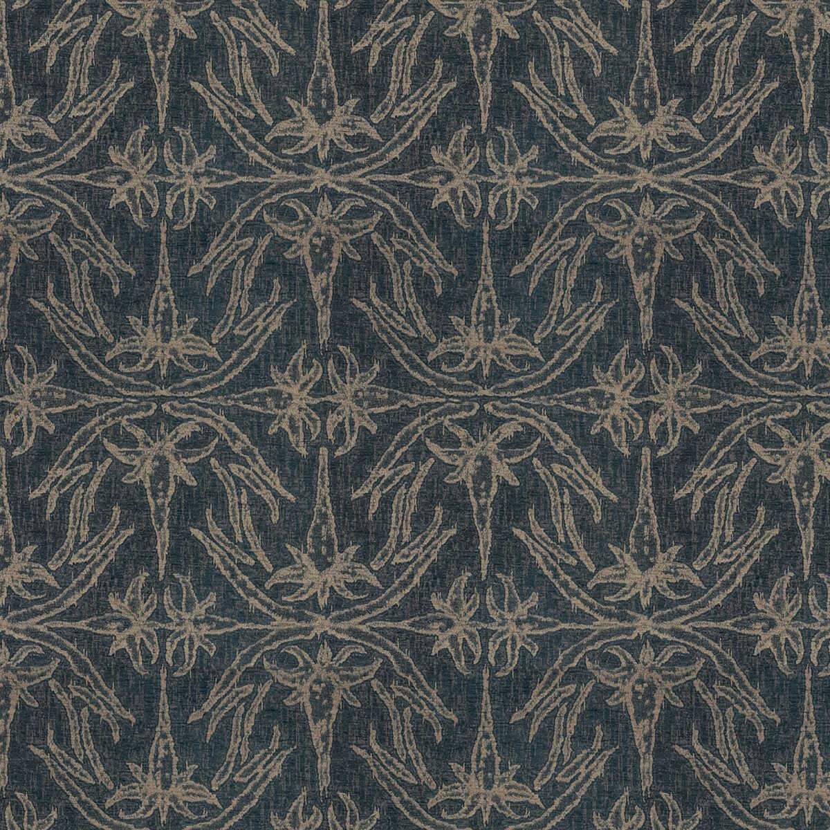 Lily Branch - Midnight - LEE JOFA MODERN Fabric
