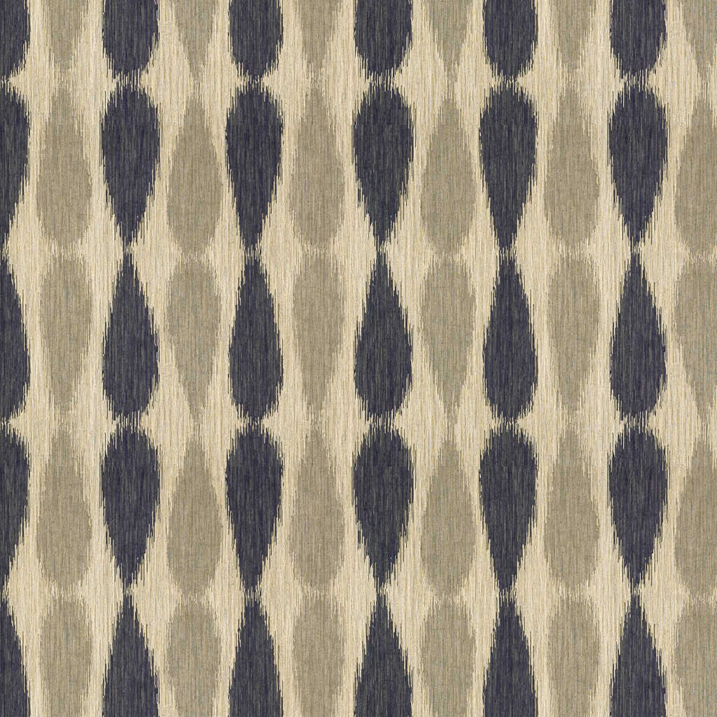Ikat Drops - Midnight - LEE JOFA MODERN Fabric