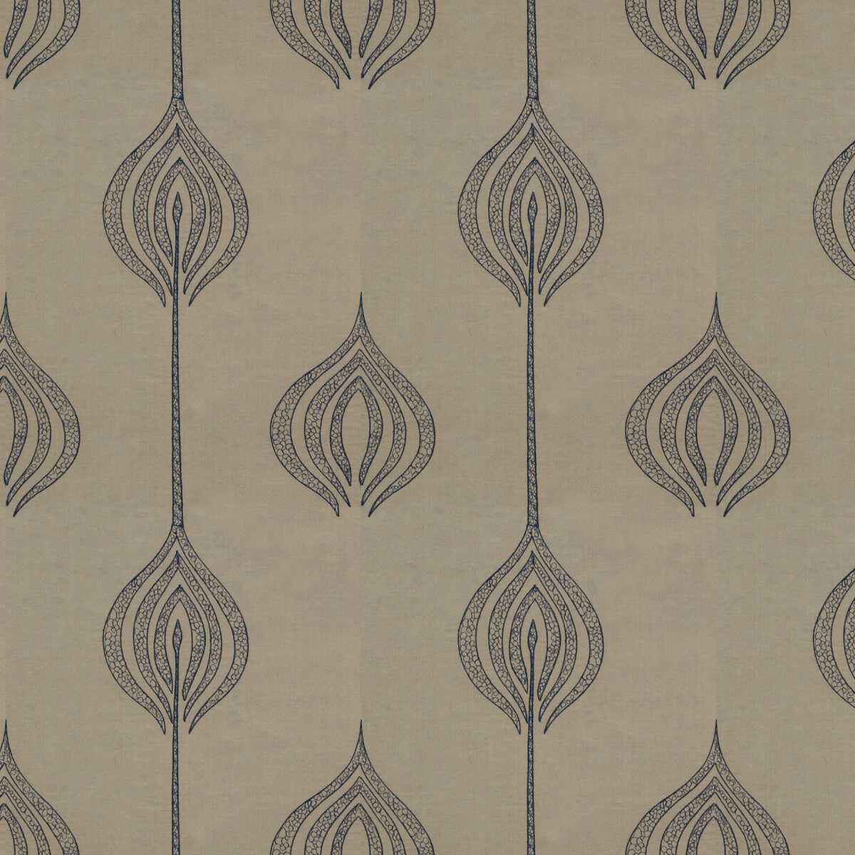 Gwf2928500 Tulip Embroidery Blue Lee Jofa Modern Fabric