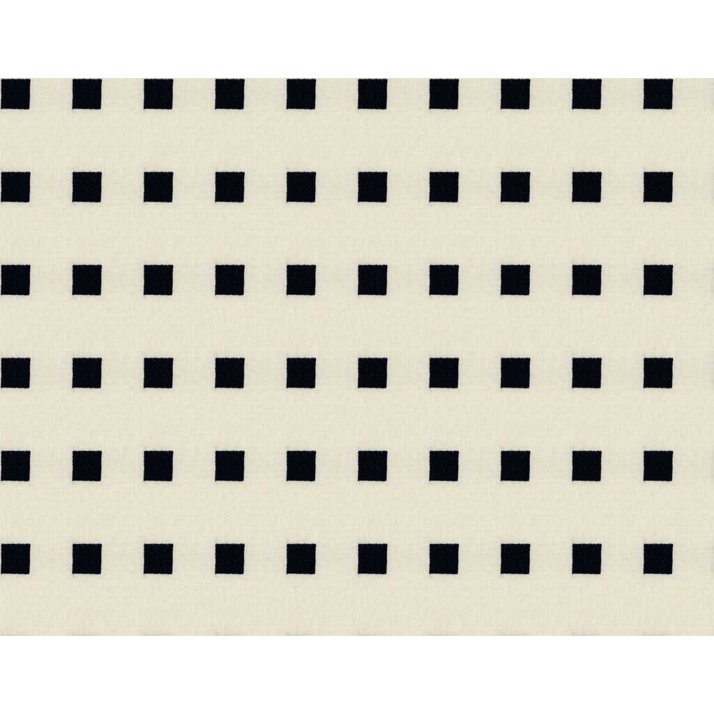 Chalet Emb - Ivory/Black - LEE JOFA MODERN Fabric