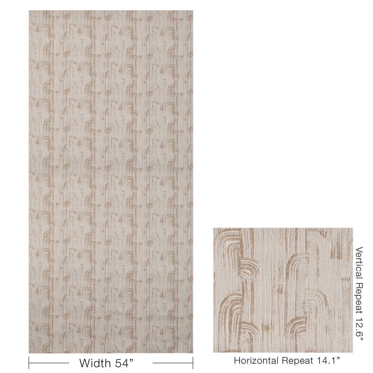 Crescent Weave - Pearl - LEE JOFA MODERN Fabric