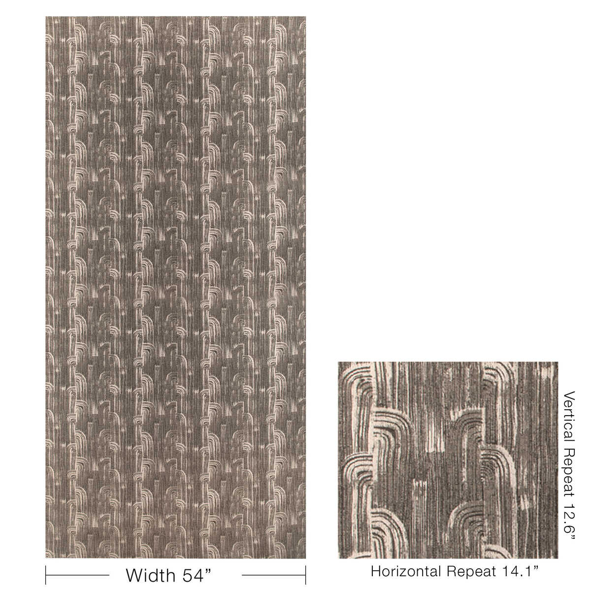 Crescent Weave - Obsidian - LEE JOFA MODERN Fabric