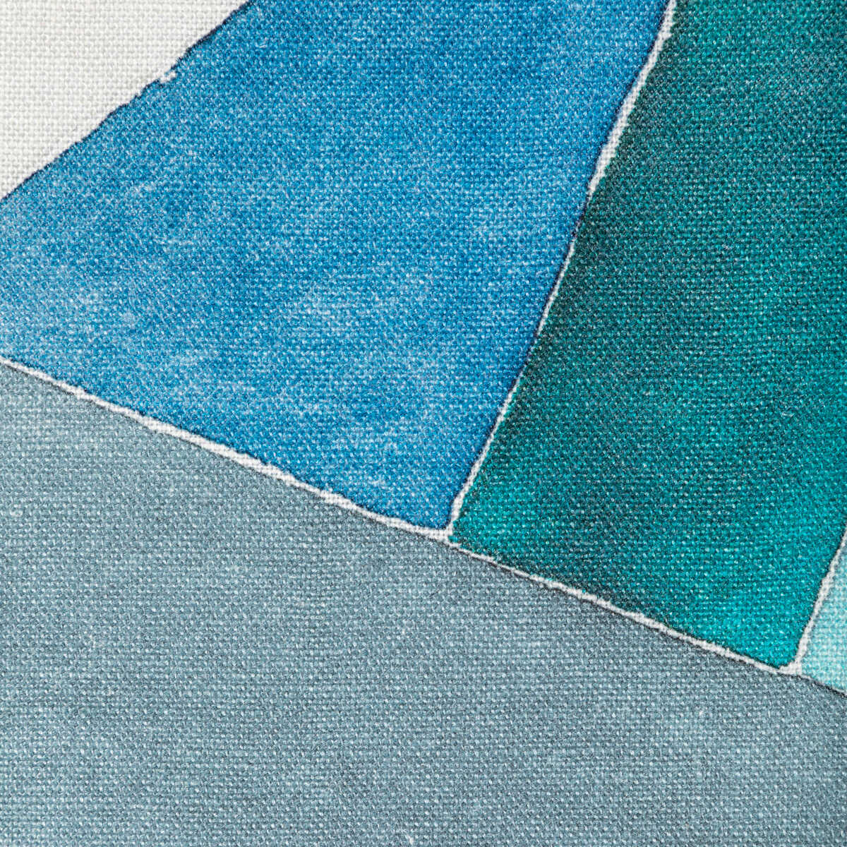 Roulade Print - Navy/Teal - LEE JOFA MODERN Fabric