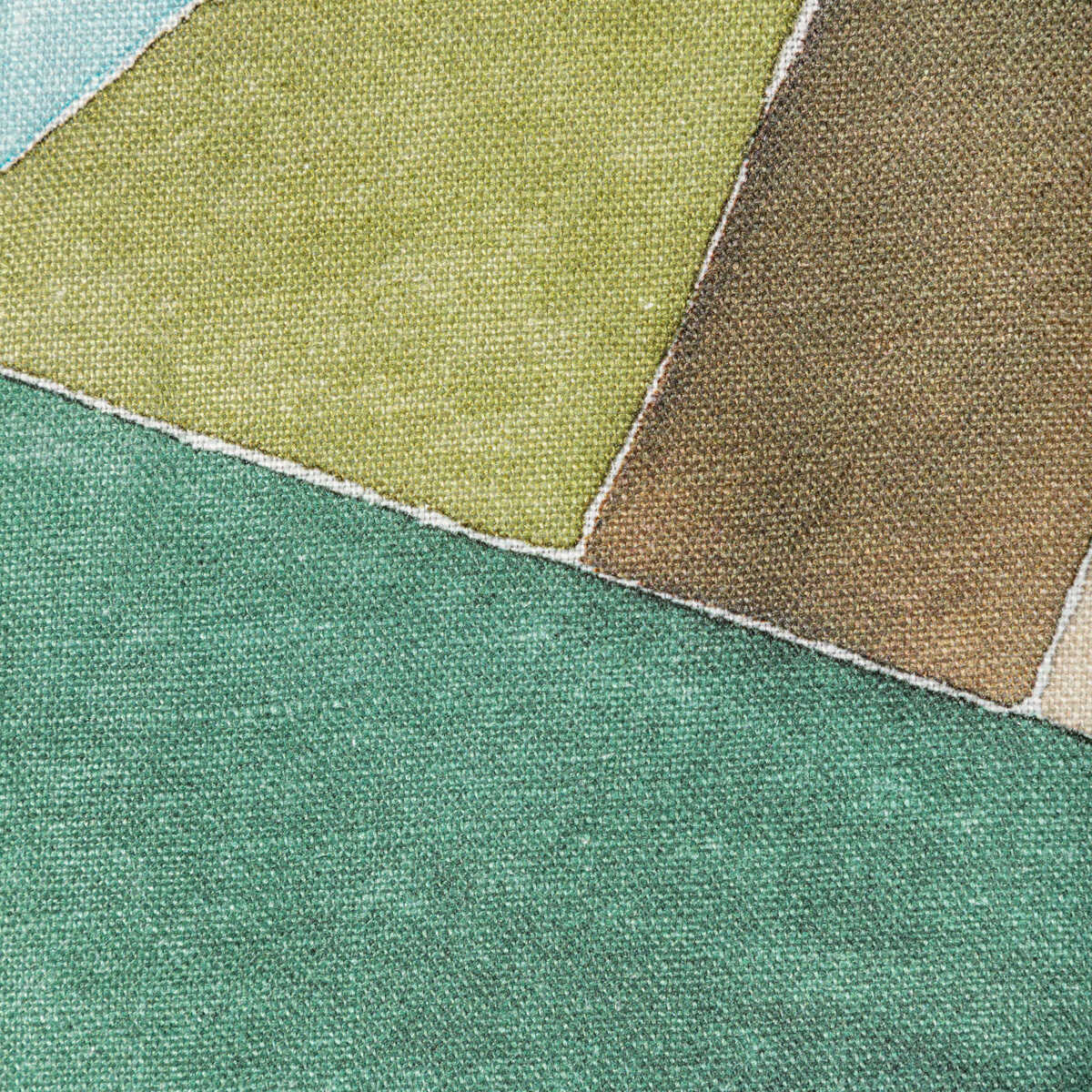 Roulade Print - Juniper/Buff - LEE JOFA MODERN Fabric