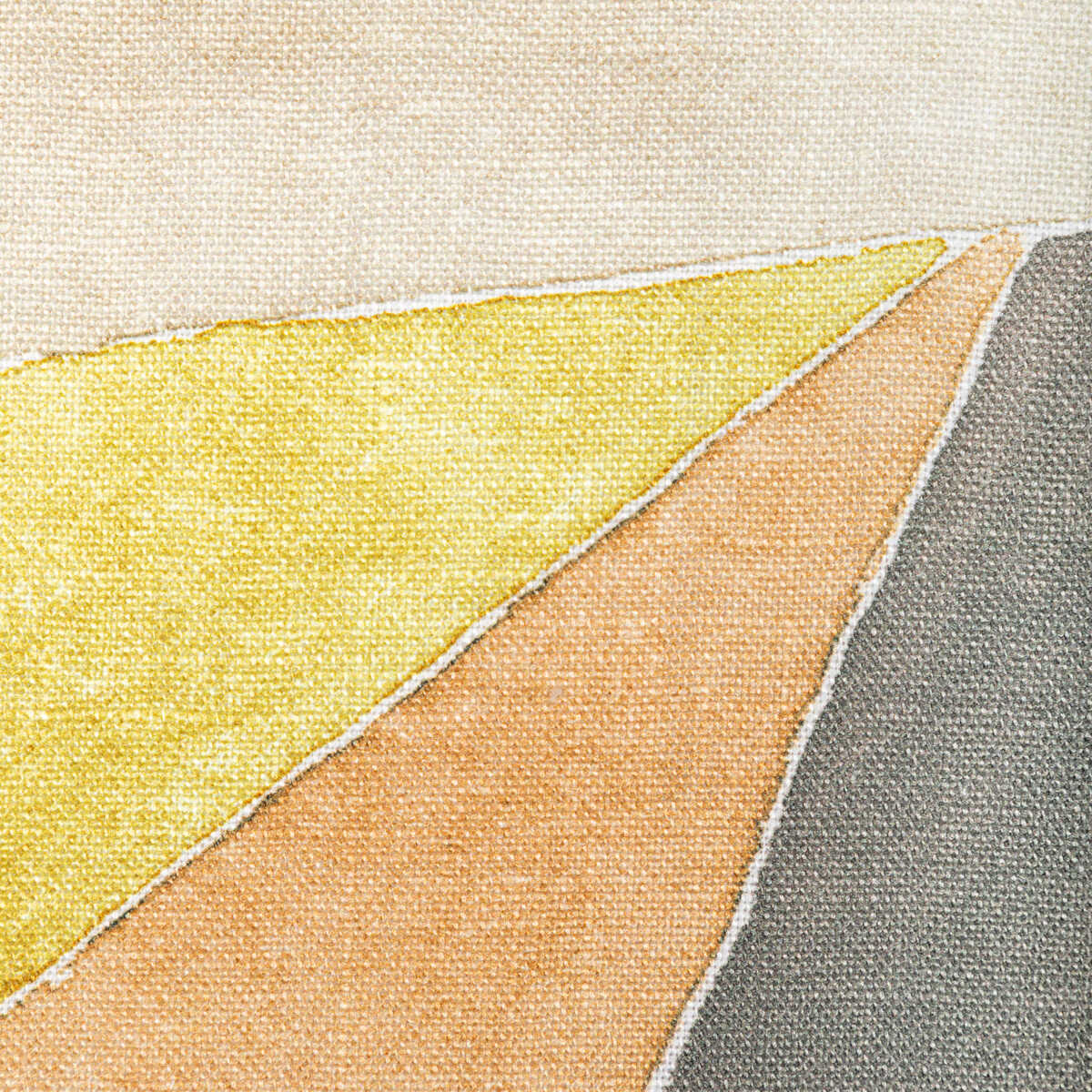 Roulade Print - Citron/Stone - LEE JOFA MODERN Fabric