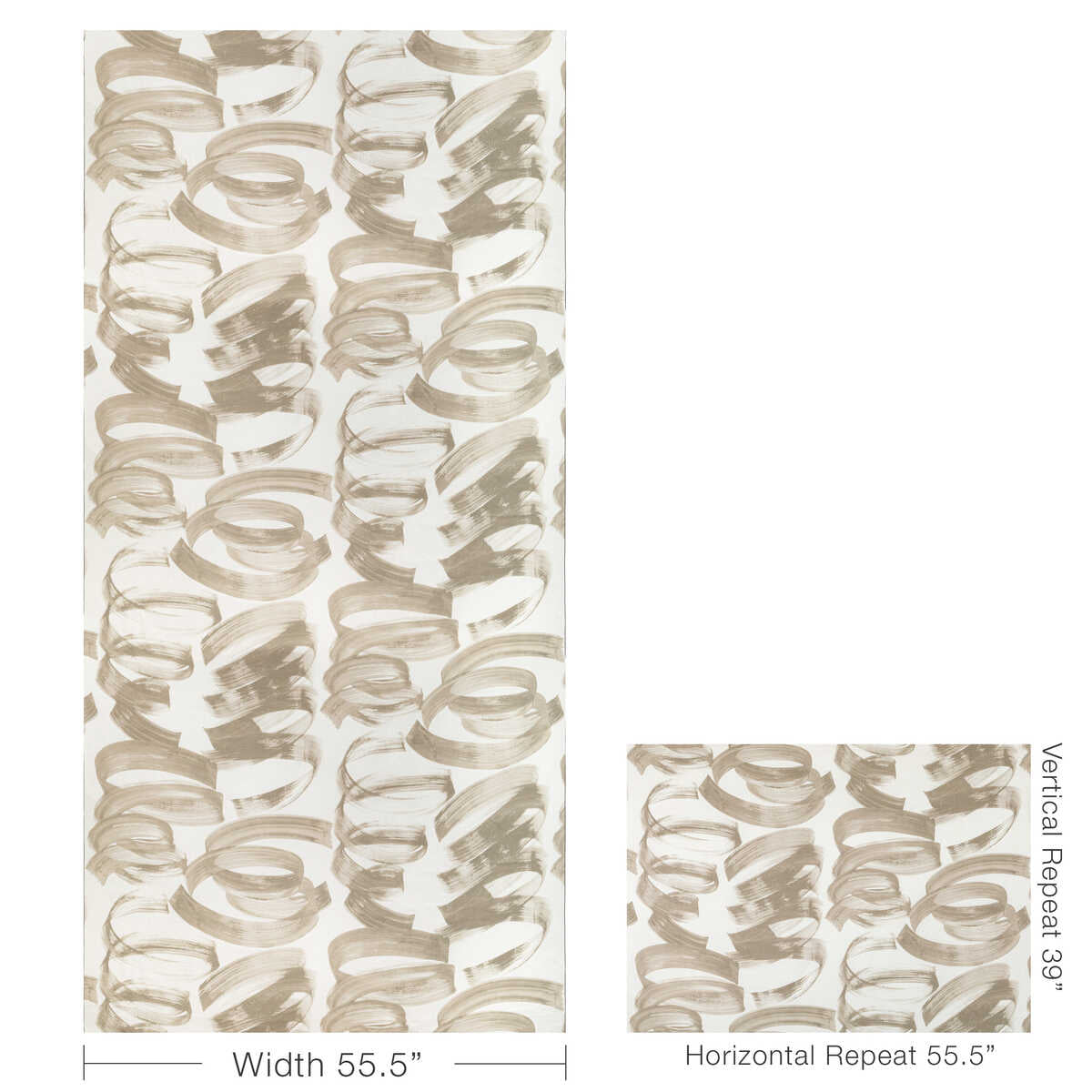 Laryo Print - Sand - LEE JOFA MODERN Fabric