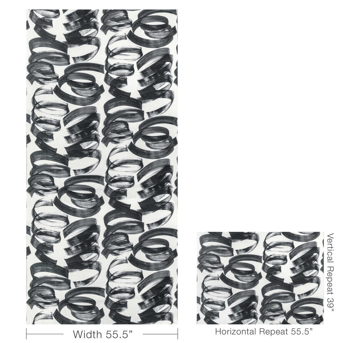 Laryo Print - Ink - LEE JOFA MODERN Fabric