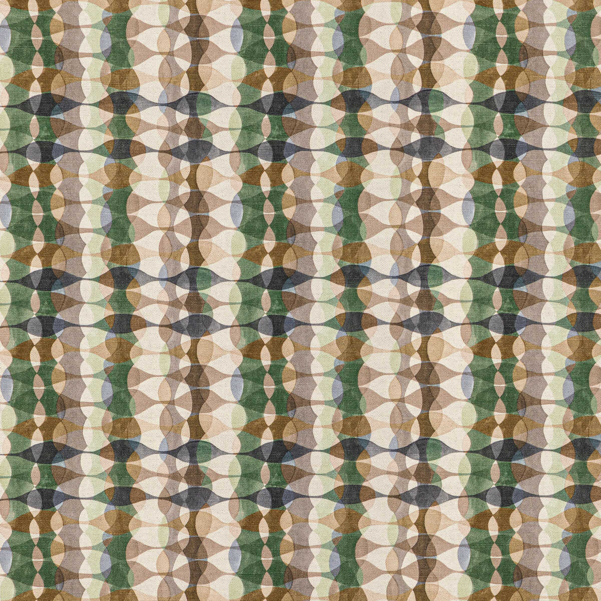 Overtone Print - Spruce - LEE JOFA MODERN Fabric