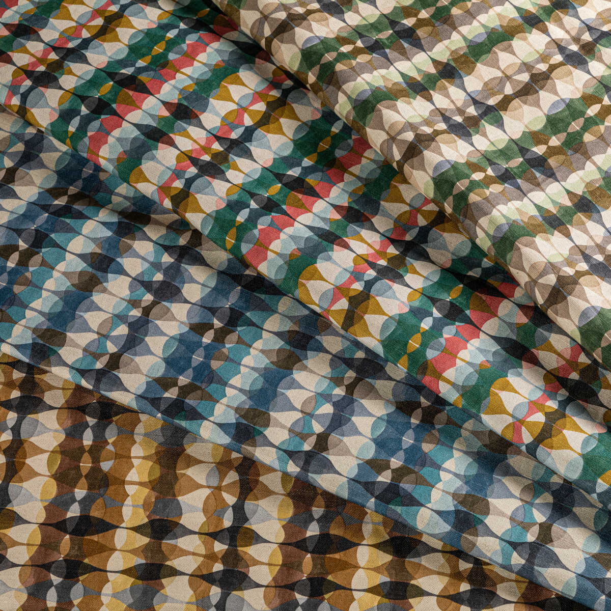 Overtone Print - Spruce - LEE JOFA MODERN Fabric