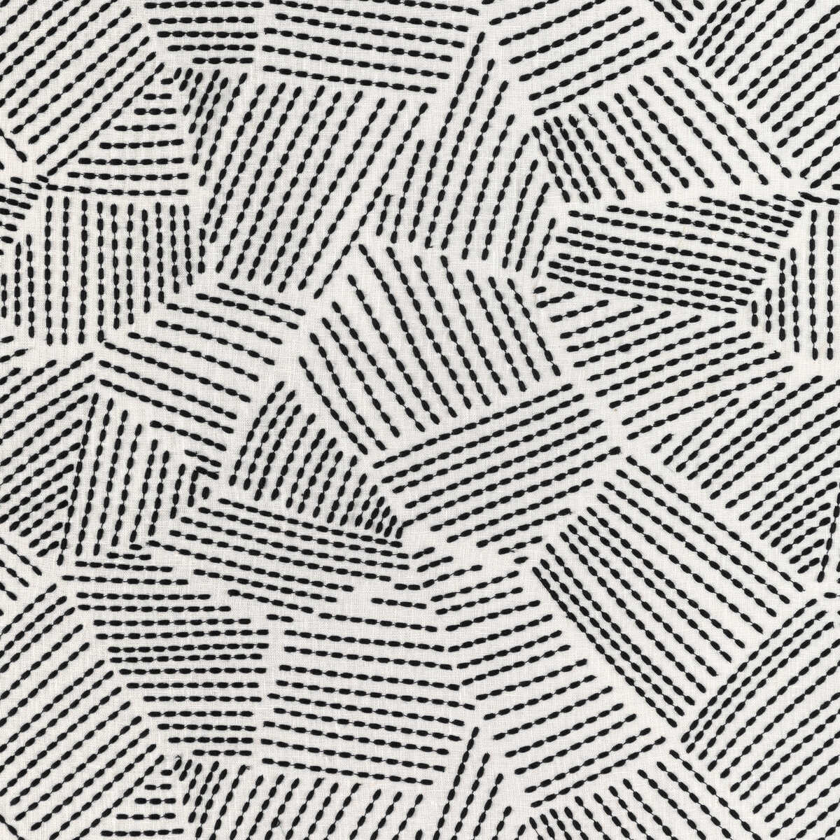 Chord Embroidery - Ebony - LEE JOFA MODERN Fabric
