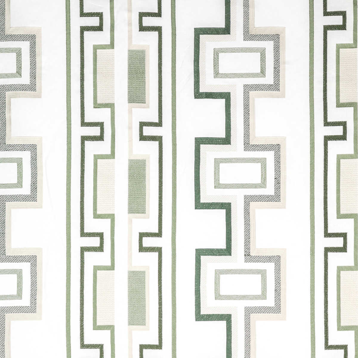 Tritone Embroidery - Sage - LEE JOFA MODERN Fabric