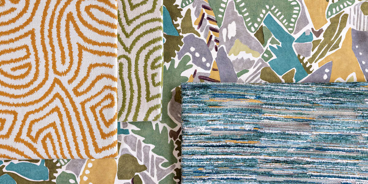 Clinton Weave - Lake - LEE JOFA MODERN Fabric