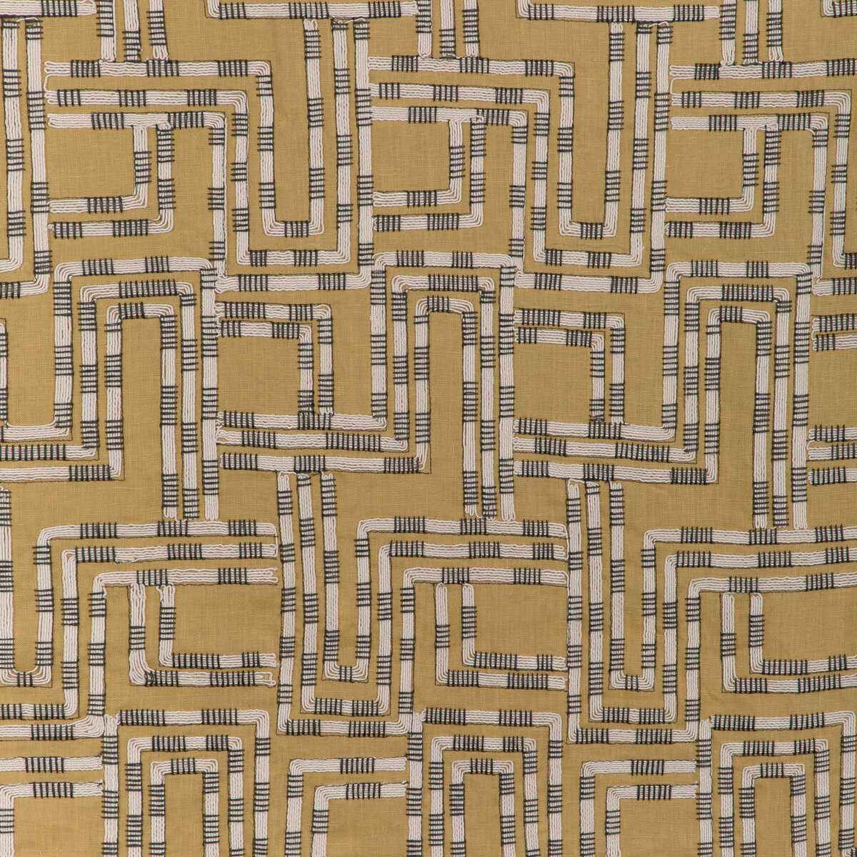 Gwf381340 Circuit Emb Ochre Lee Jofa Modern Fabric
