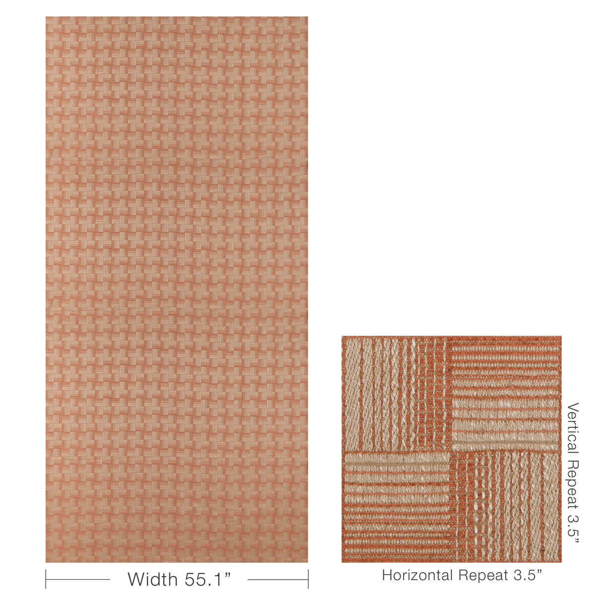 Cadence Weave - Clay - LEE JOFA MODERN Fabric