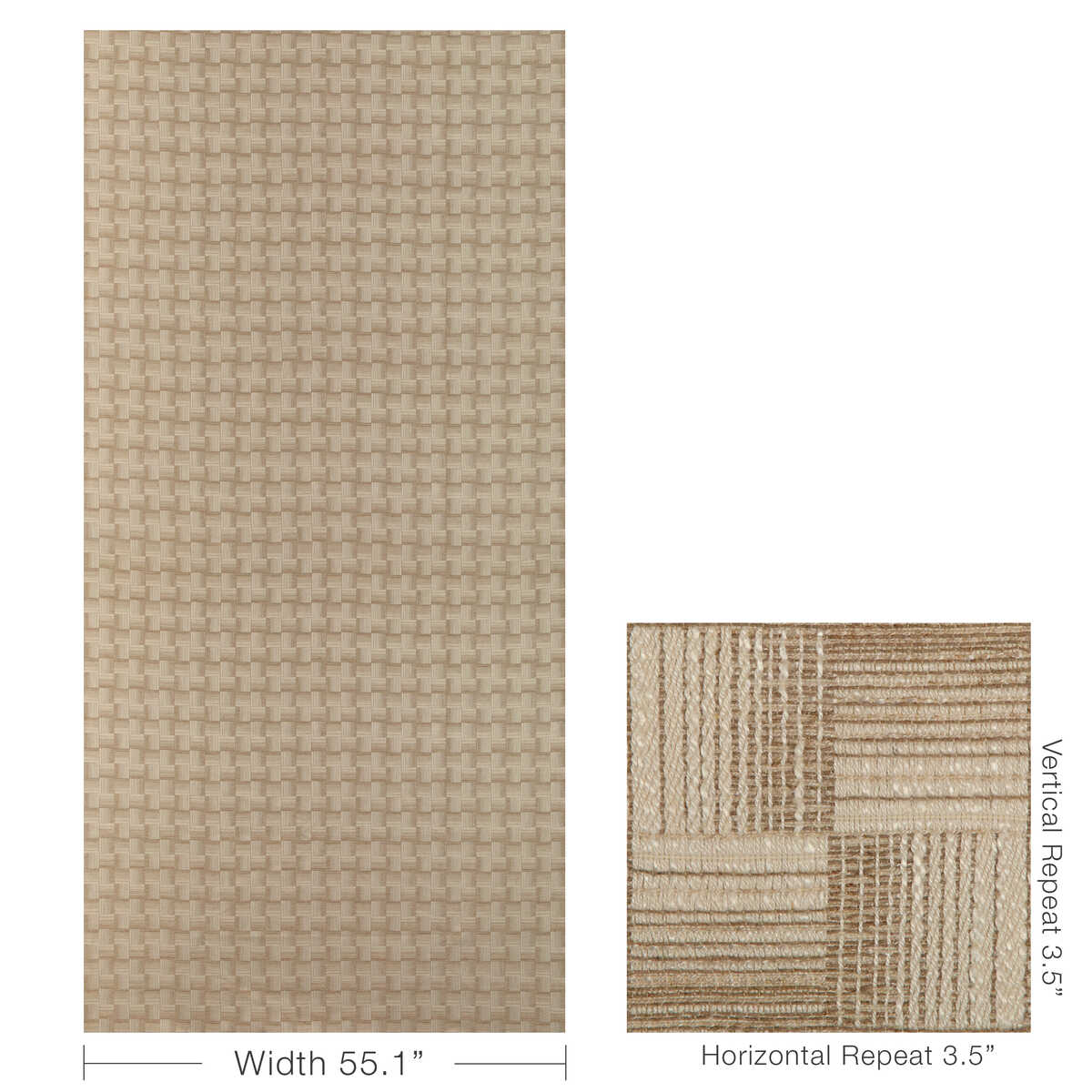 Cadence Weave - Cream - LEE JOFA MODERN Fabric