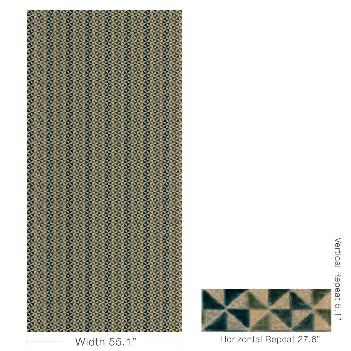 Prisma Velvet - Turquoise - LEE JOFA MODERN Fabric