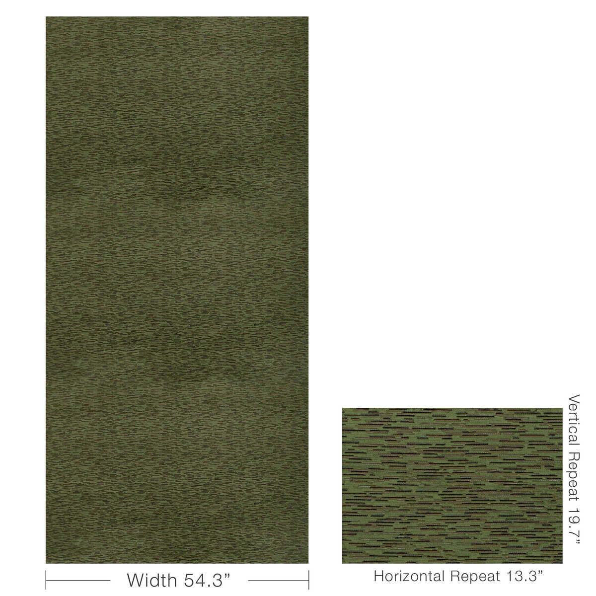 Gaia Velvet - Fern - LEE JOFA MODERN Fabric