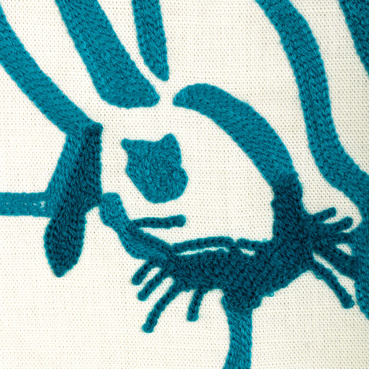 Hutch Crewel - Teal - LEE JOFA MODERN Fabric