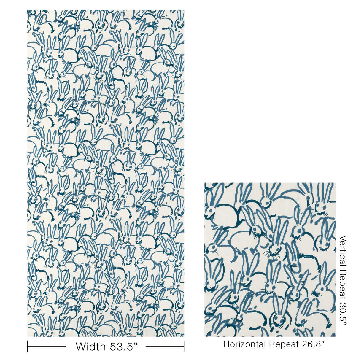 Hutch Crewel - Teal - LEE JOFA MODERN Fabric