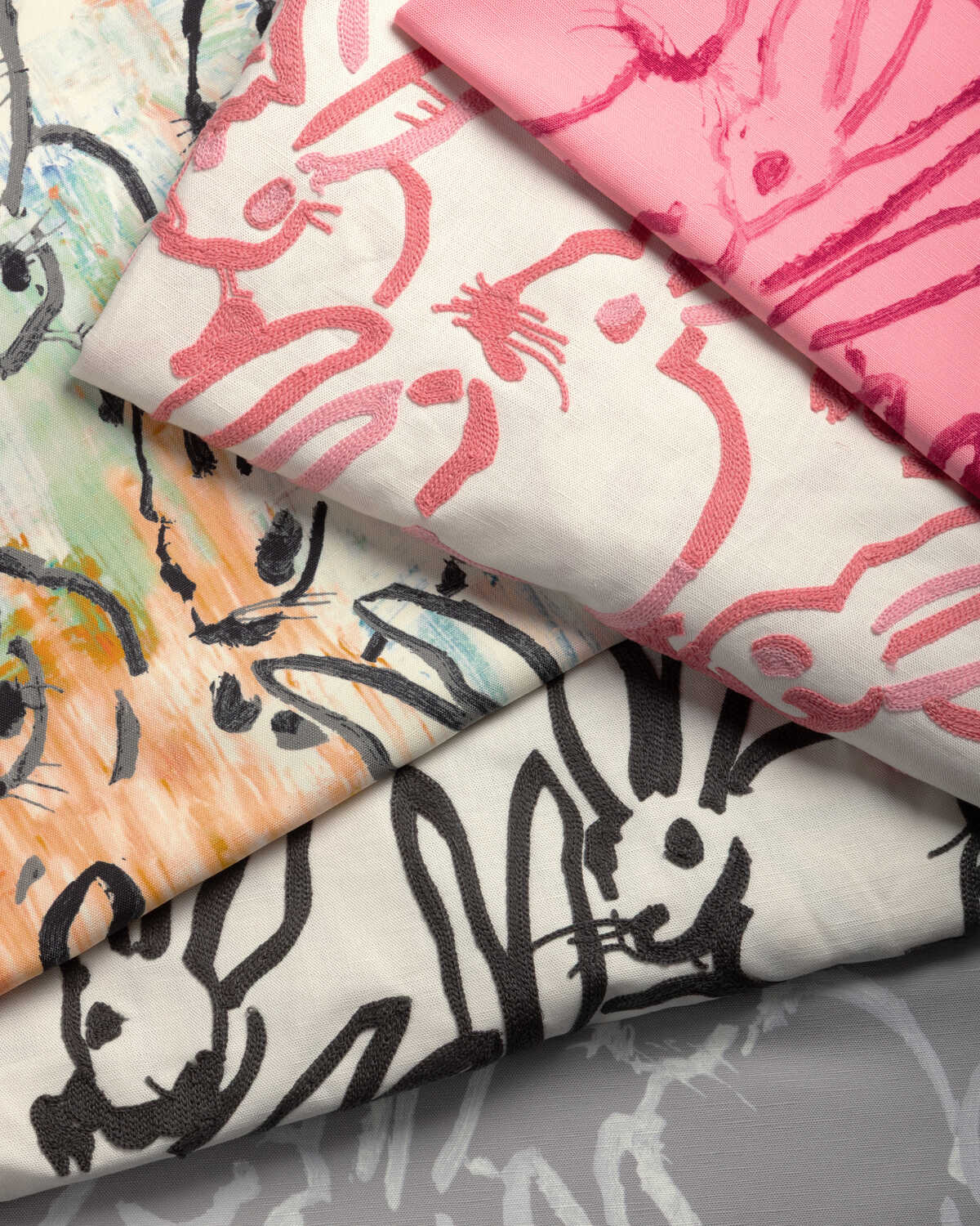 Hutch Crewel - Peony Pink - LEE JOFA MODERN Fabric