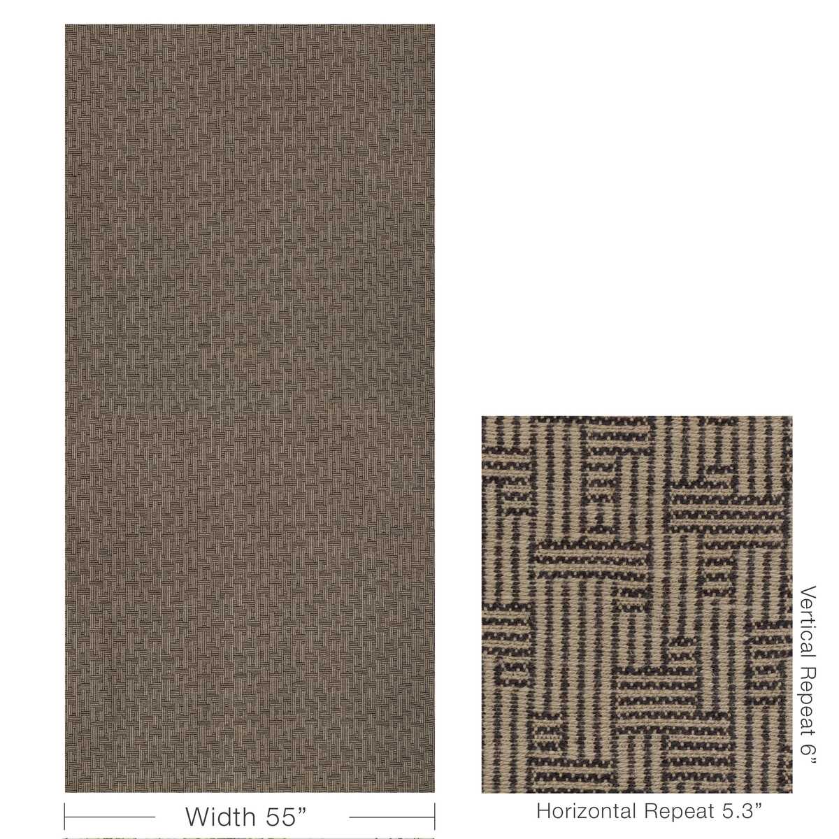 Orbis - Taupe/Vortex - LEE JOFA MODERN Fabric