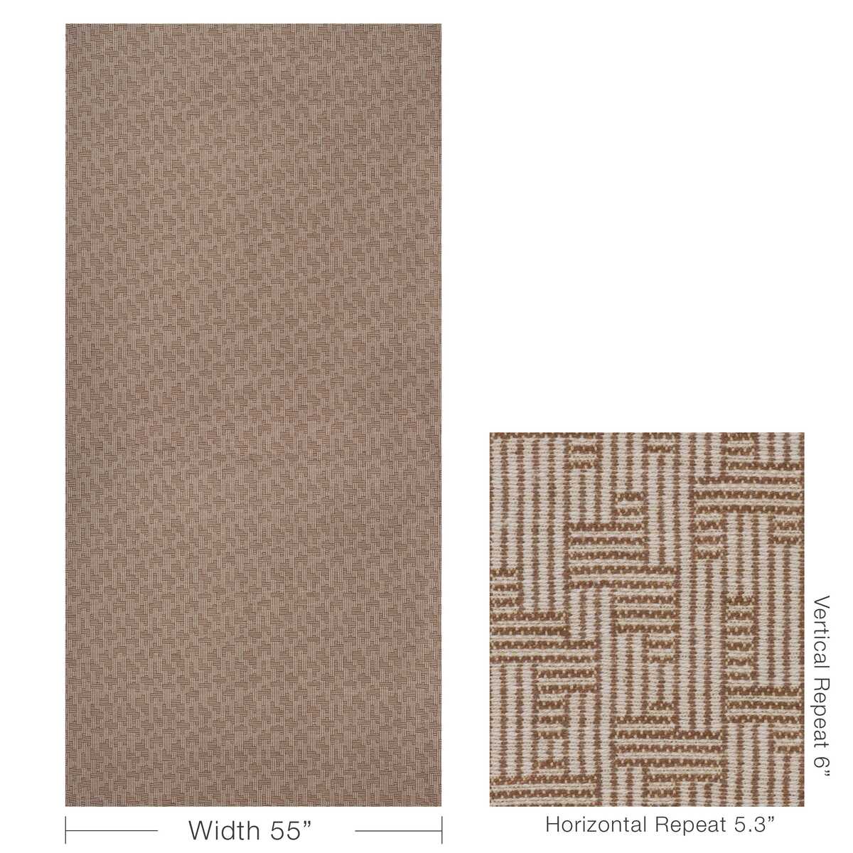 Orbis - Sand/Copper - LEE JOFA MODERN Fabric