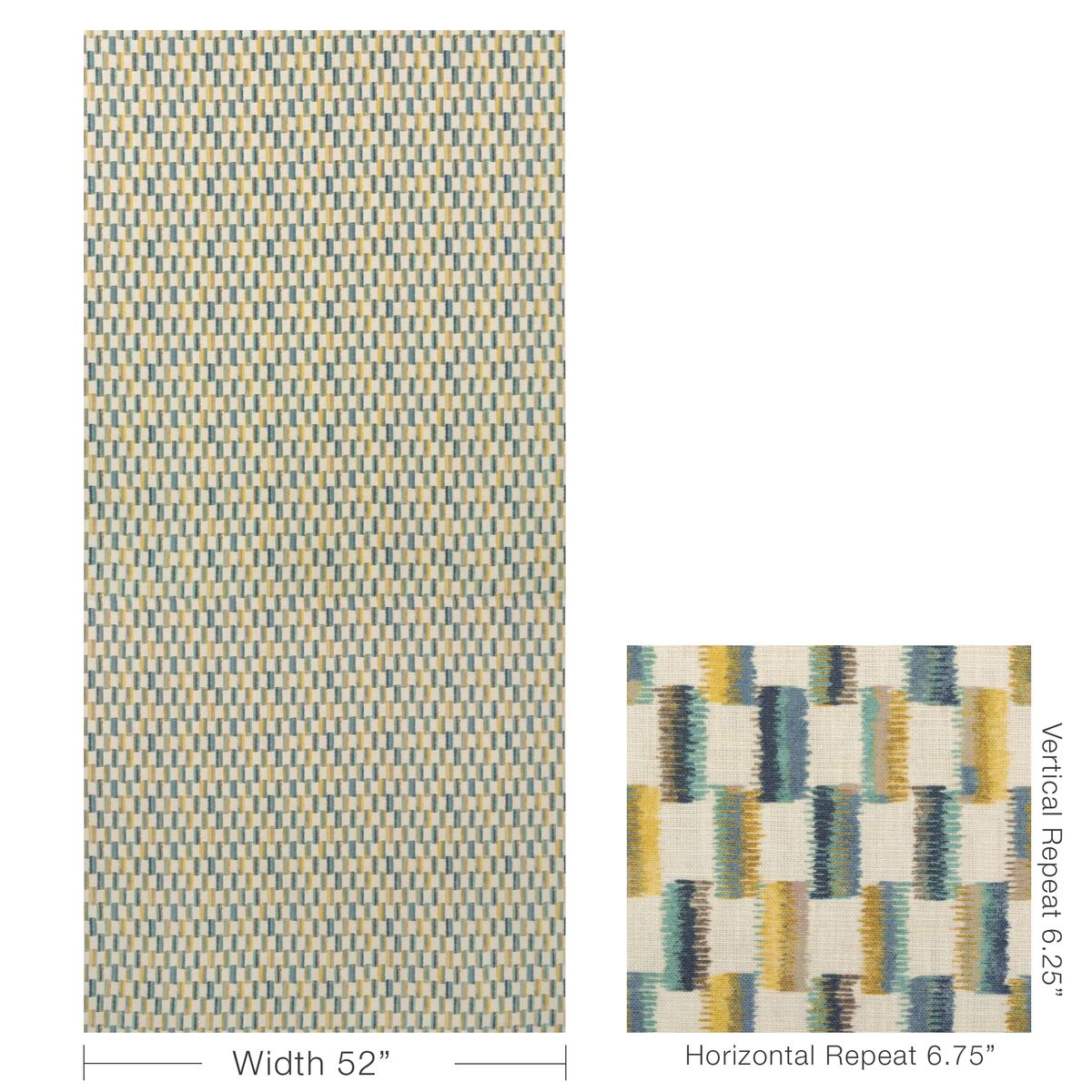 Brushstroke - Saltwater - Lee Jofa Modern Fabric