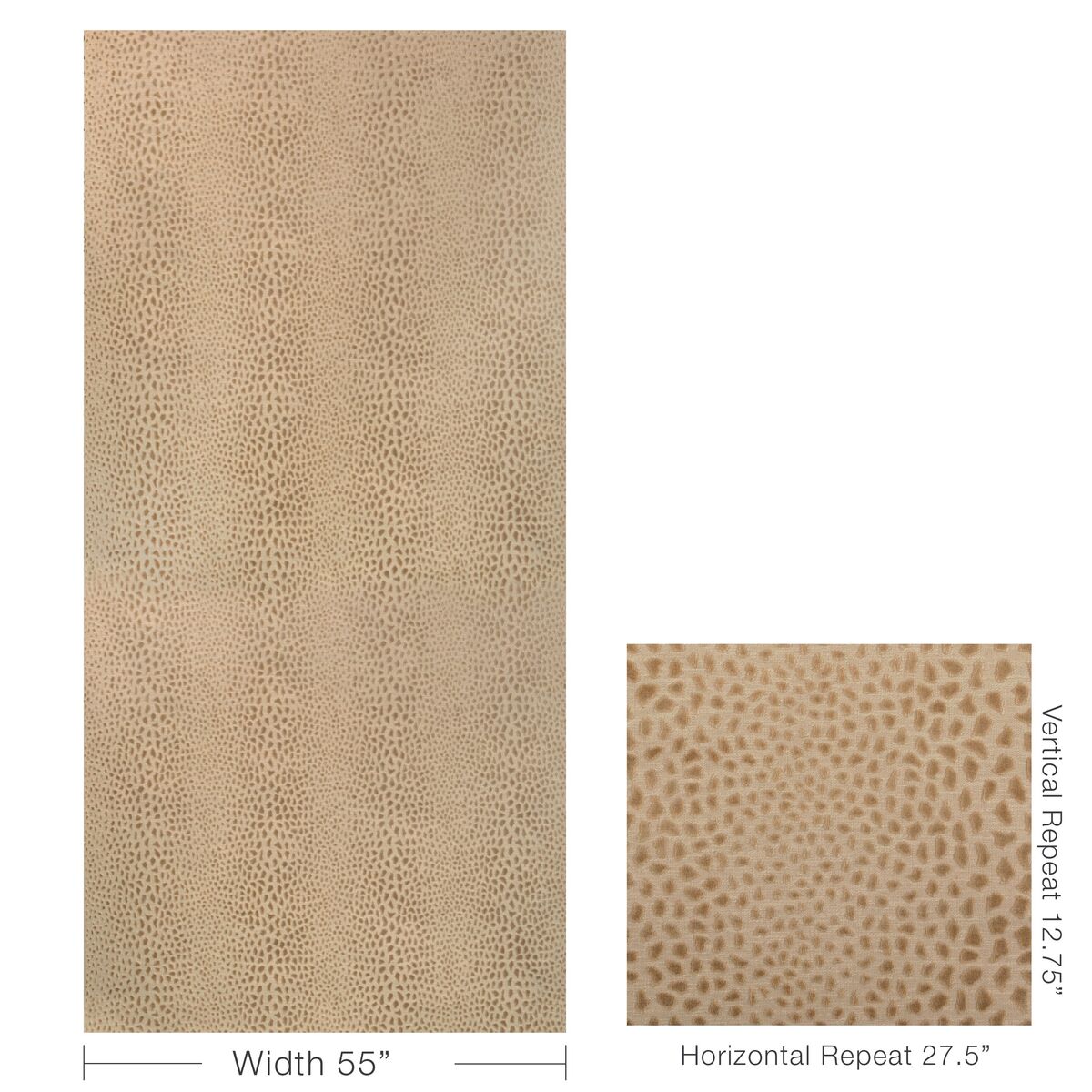Cheetah Velvet - Sand - Lee Jofa Modern Fabric
