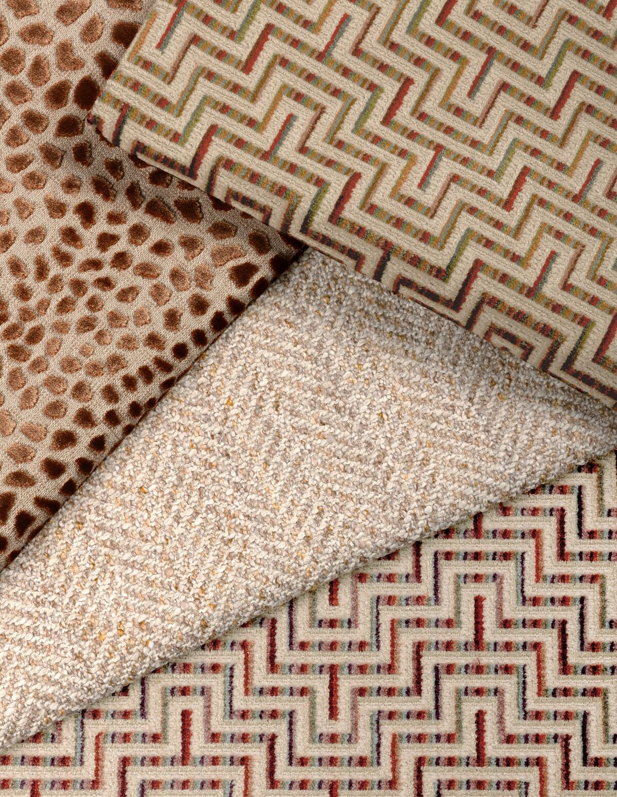 Cheetah Velvet - Terra - Lee Jofa Modern Fabric