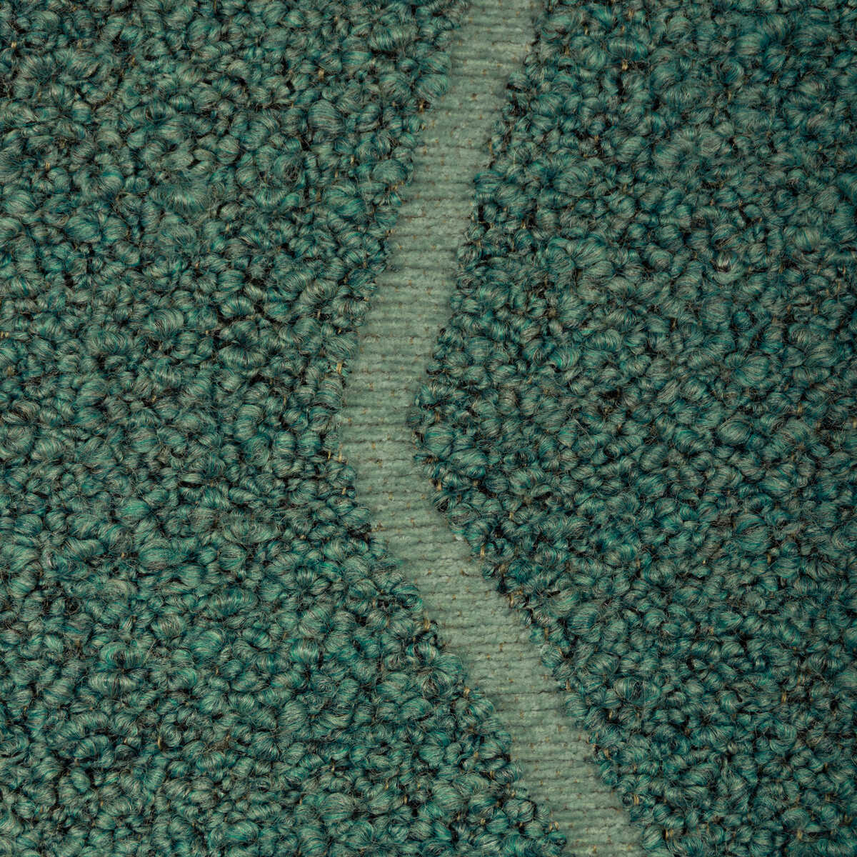Graffito Boucle - Teal - LEE JOFA MODERN Fabric