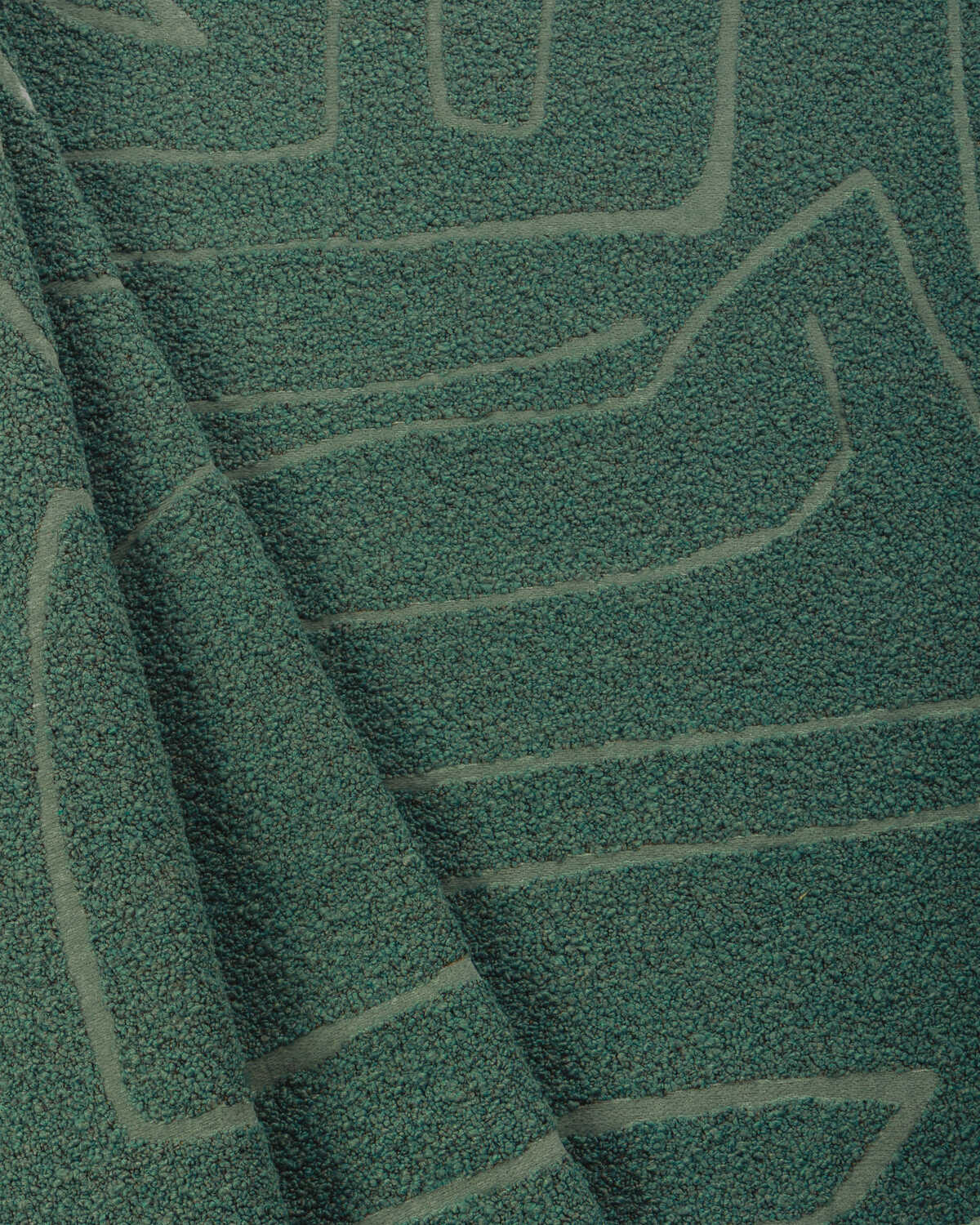 Graffito Boucle - Teal - LEE JOFA MODERN Fabric