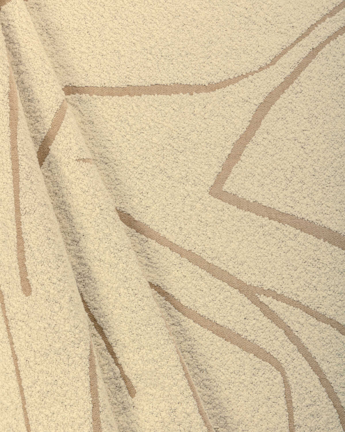 Graffito Boucle - Ivory - LEE JOFA MODERN Fabric