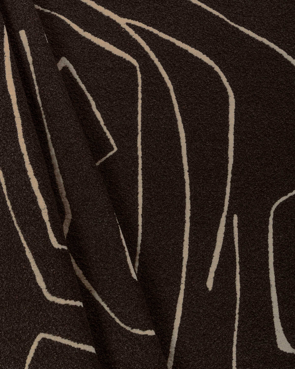 Graffito Boucle - Ebony - LEE JOFA MODERN Fabric
