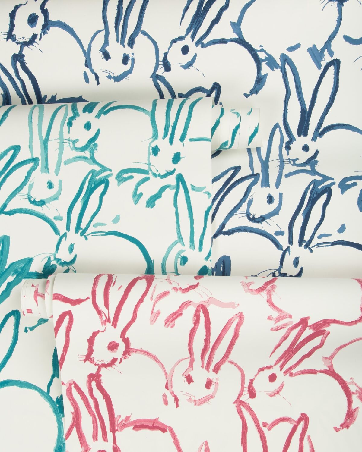 Hutch - Navy - Lee Jofa Modern Wallpaper