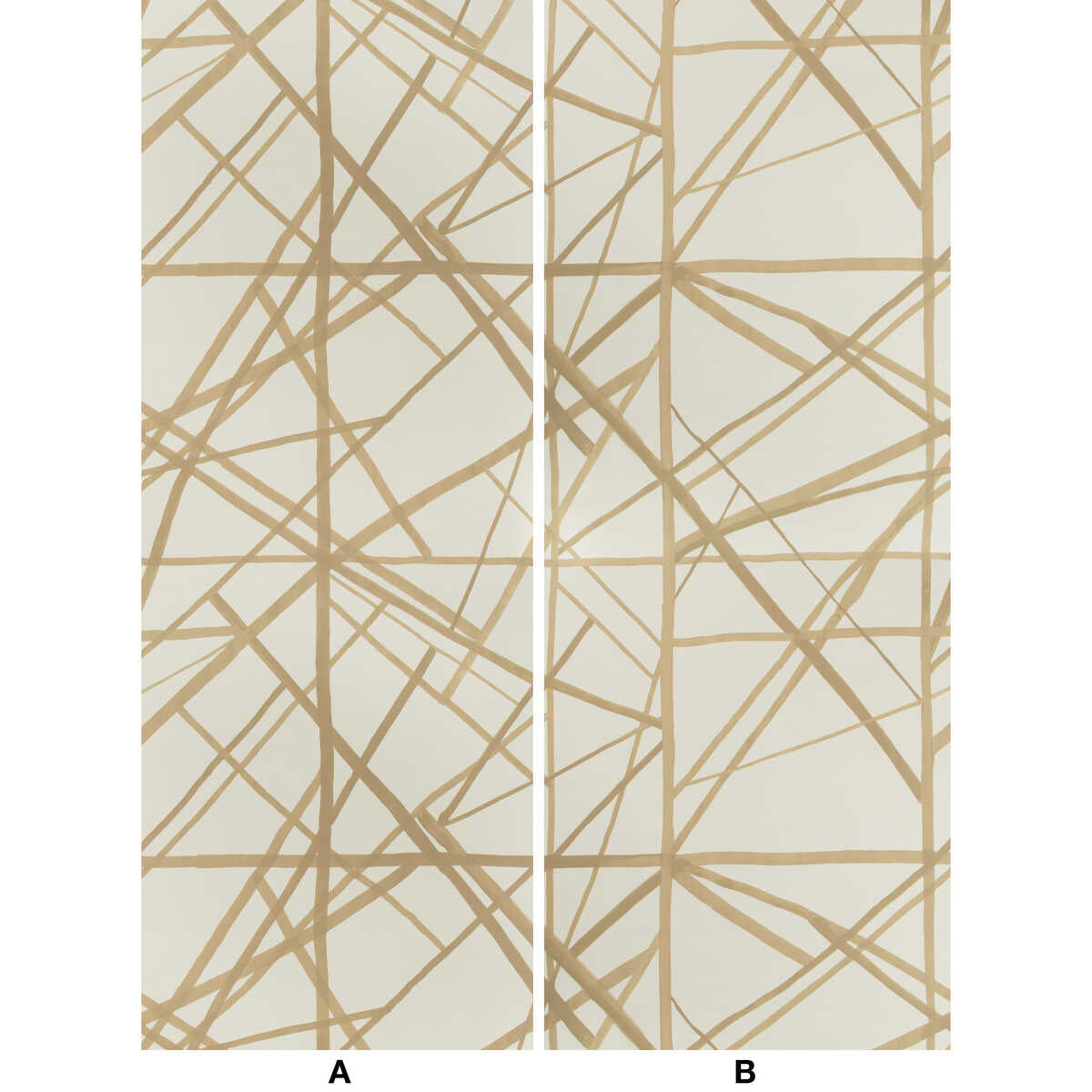 Channels Paper - Latte/Suede - LEE JOFA MODERN Wallpaper