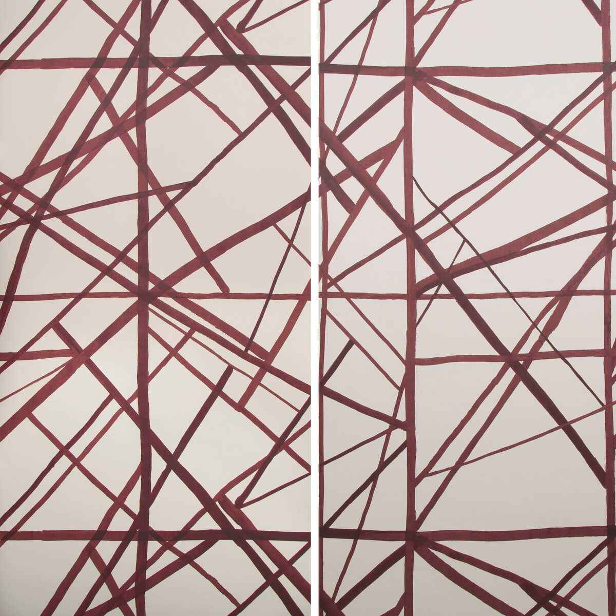 Gwp3302911new0 Channels Paper Plum Oatmeal Lee Jofa Modern Wallpaper