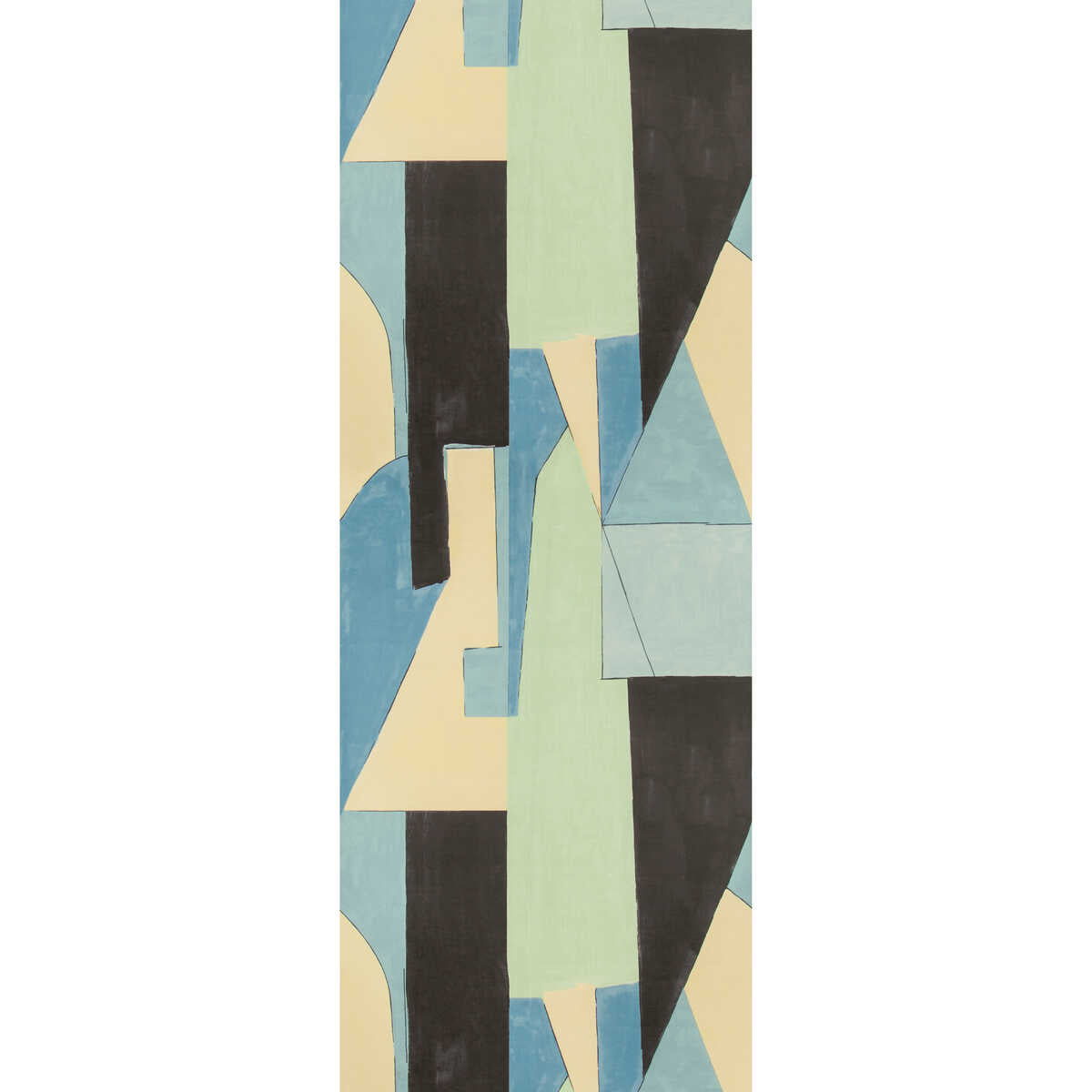 District Paper - Cobalt - LEE JOFA MODERN Wallpaper