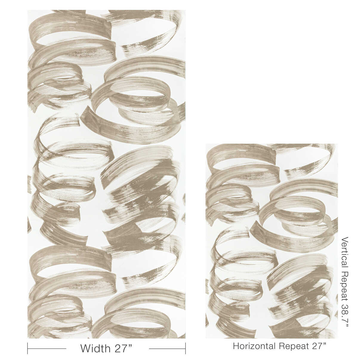 Laryo Paper - Sand - LEE JOFA MODERN Wallpaper