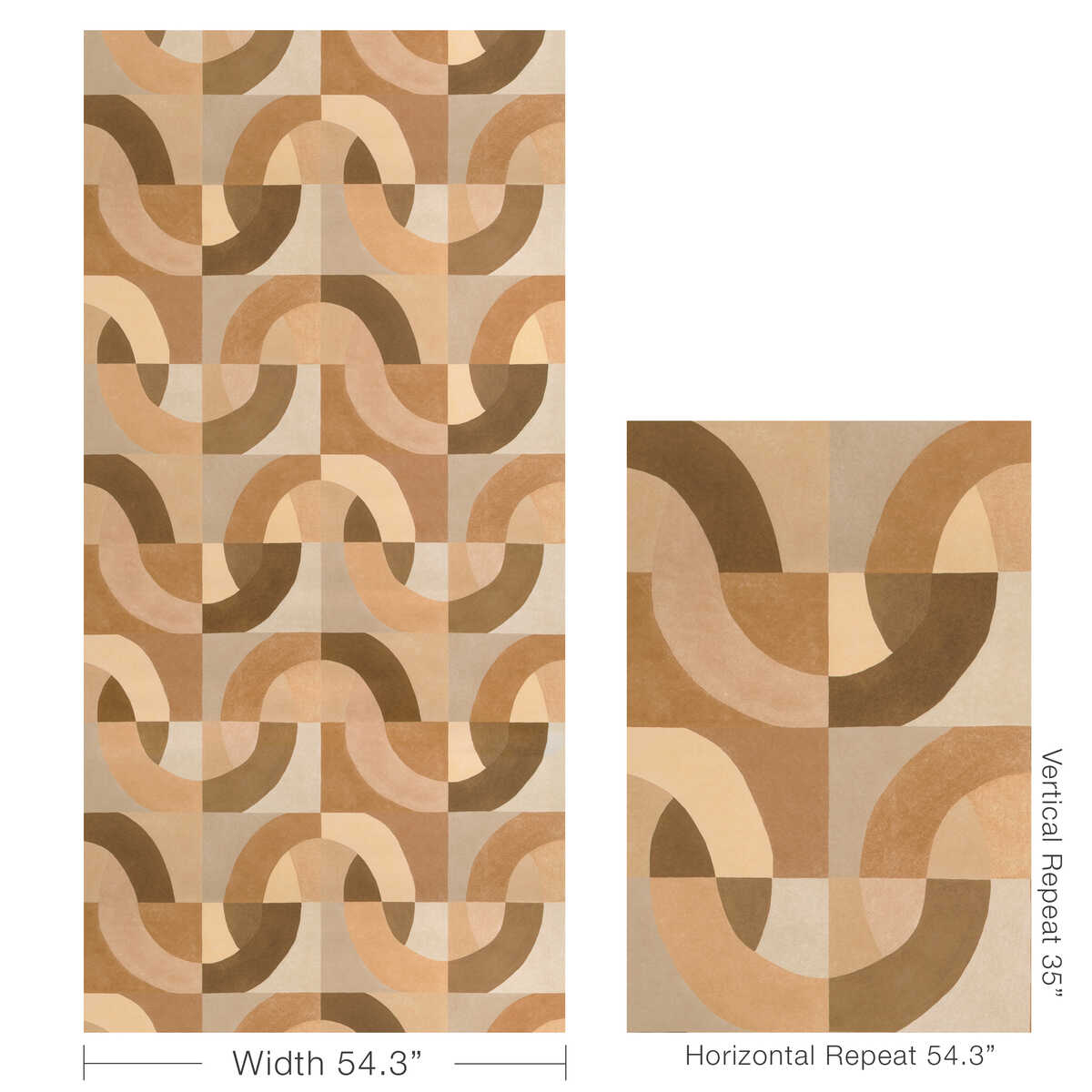 Colonnade Paper - Dorado - LEE JOFA MODERN Wallpaper