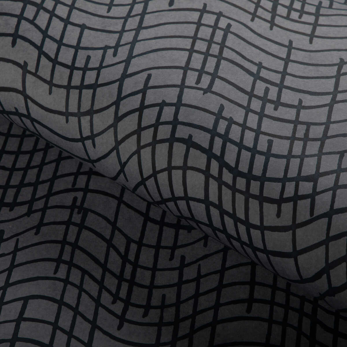 Dada Paper - Gunmetal - LEE JOFA MODERN Wallpaper
