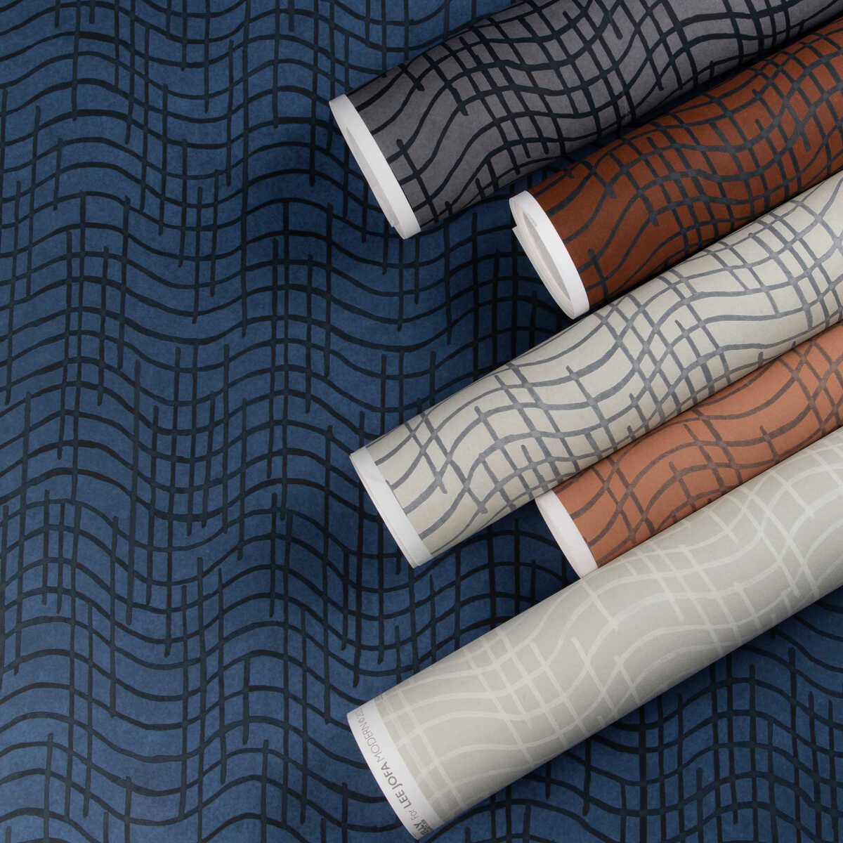 Dada Paper - Denim - LEE JOFA MODERN Wallpaper