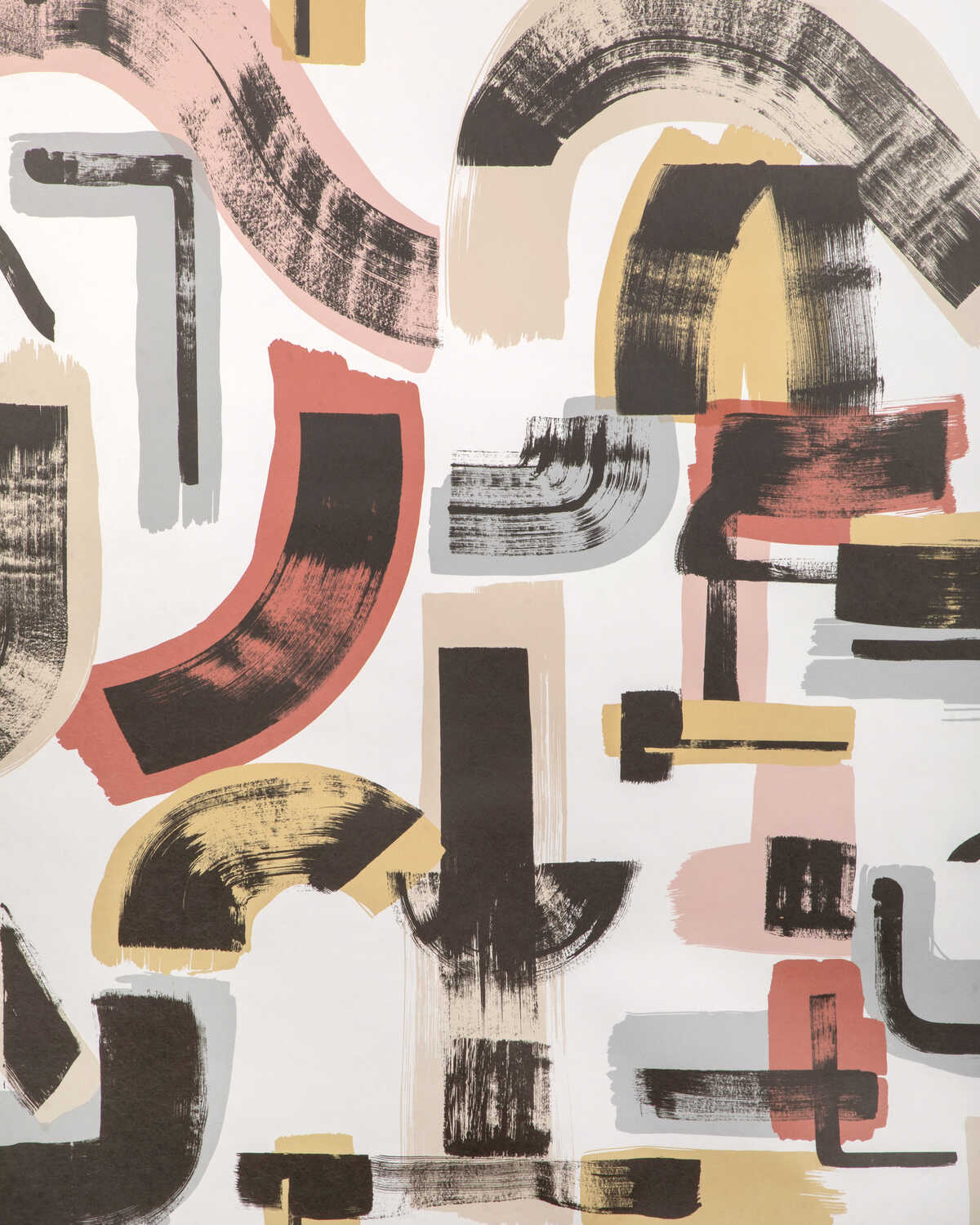 Bleecker Paper - Spice/Gold - LEE JOFA MODERN Wallpaper