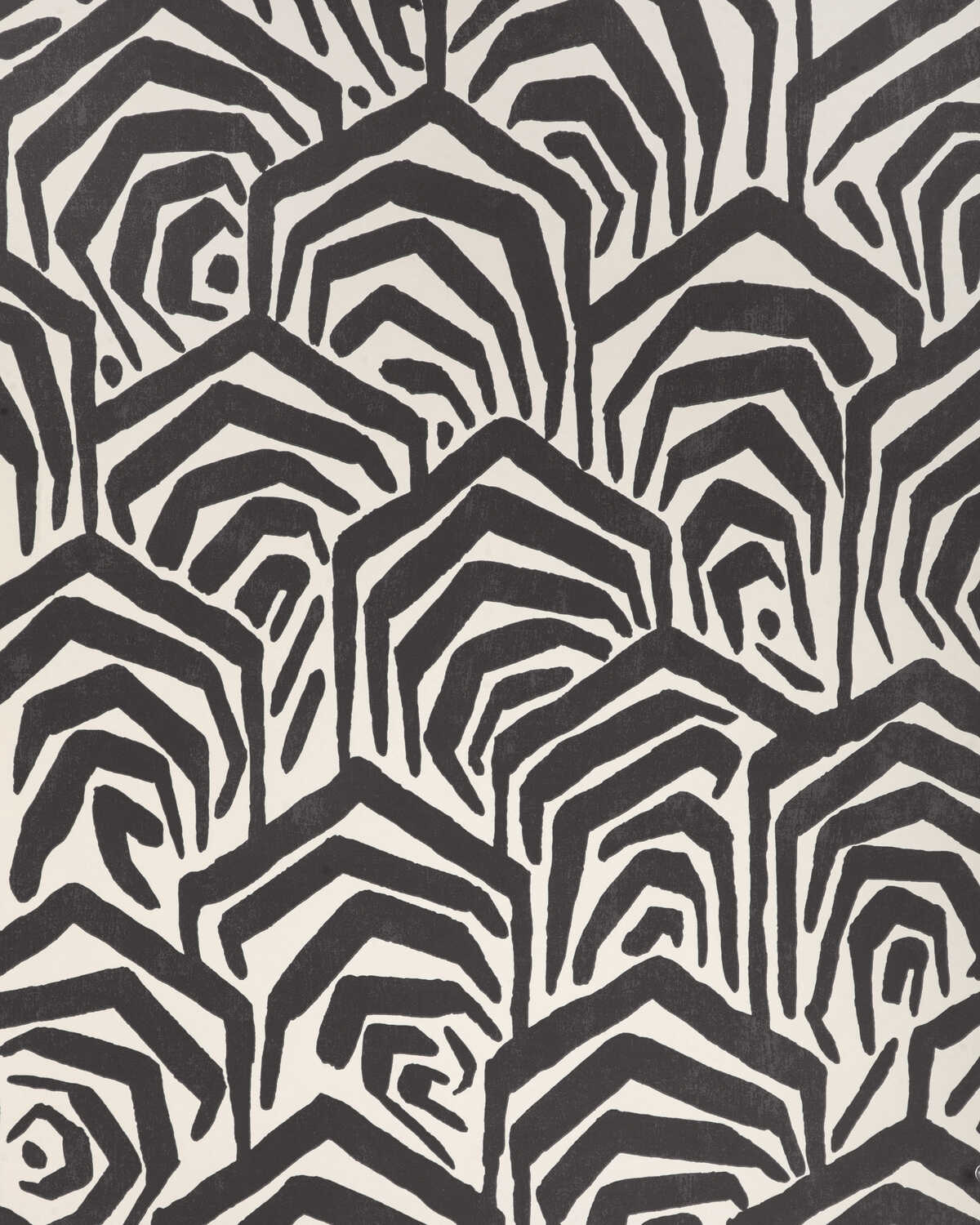 Greene Paper - Noir - LEE JOFA MODERN Wallpaper