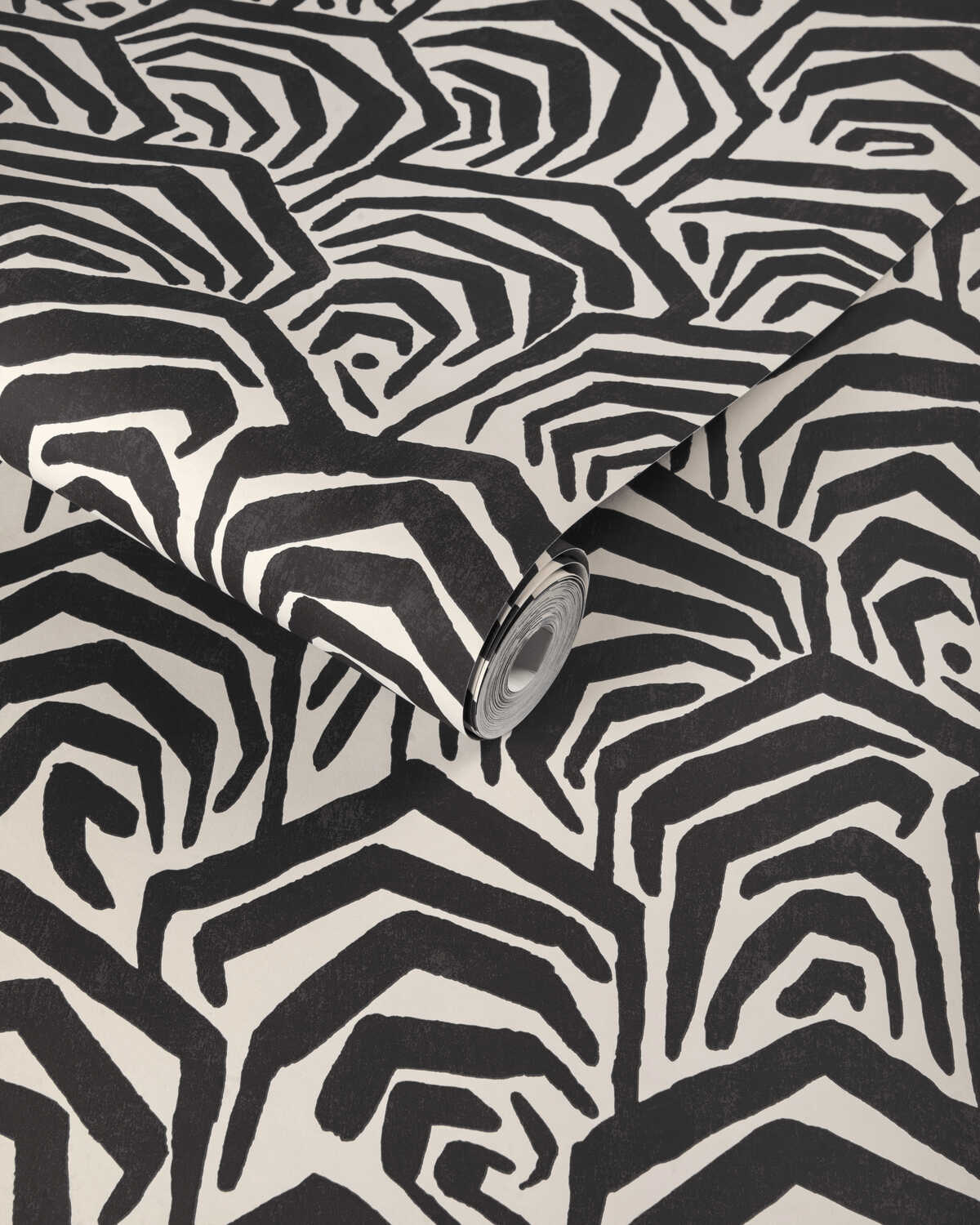 Greene Paper - Noir - LEE JOFA MODERN Wallpaper