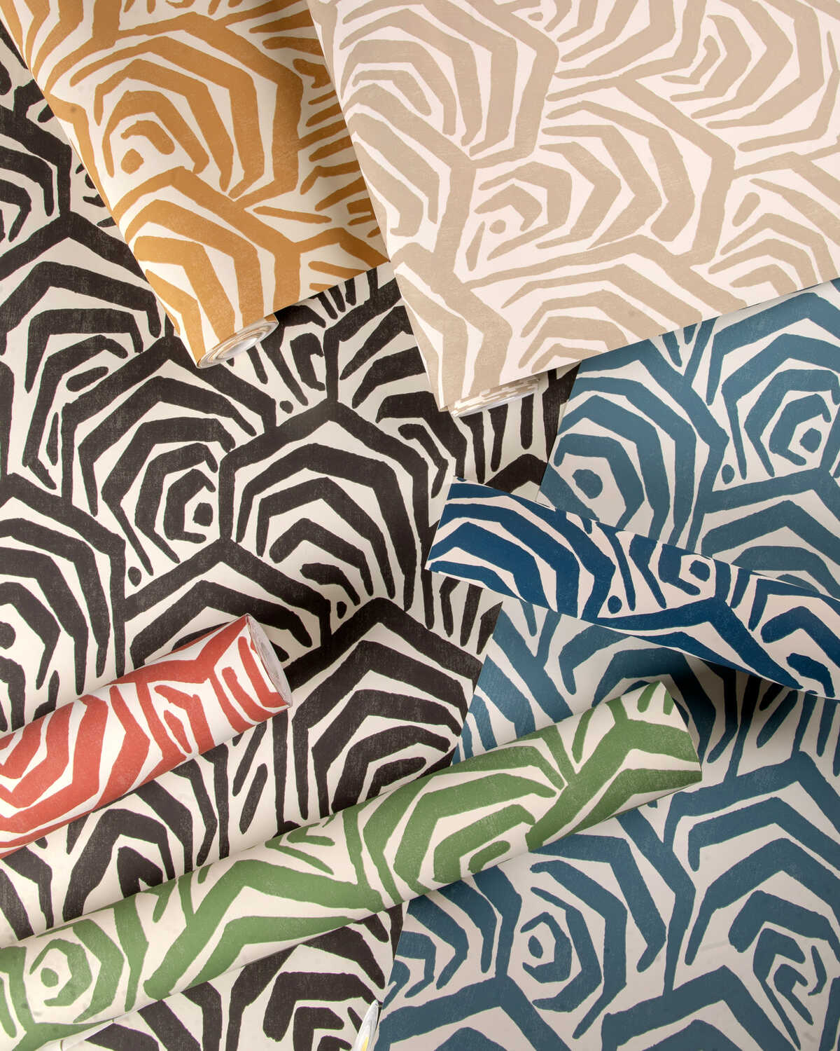 Greene Paper - Noir - LEE JOFA MODERN Wallpaper