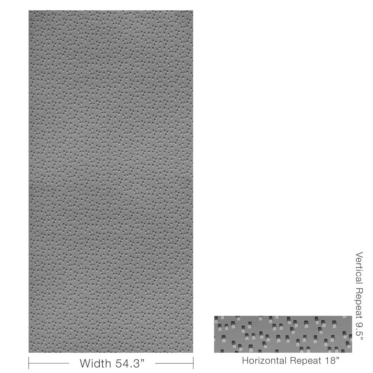 Signal Paper - Steel - LEE JOFA MODERN Wallpaper