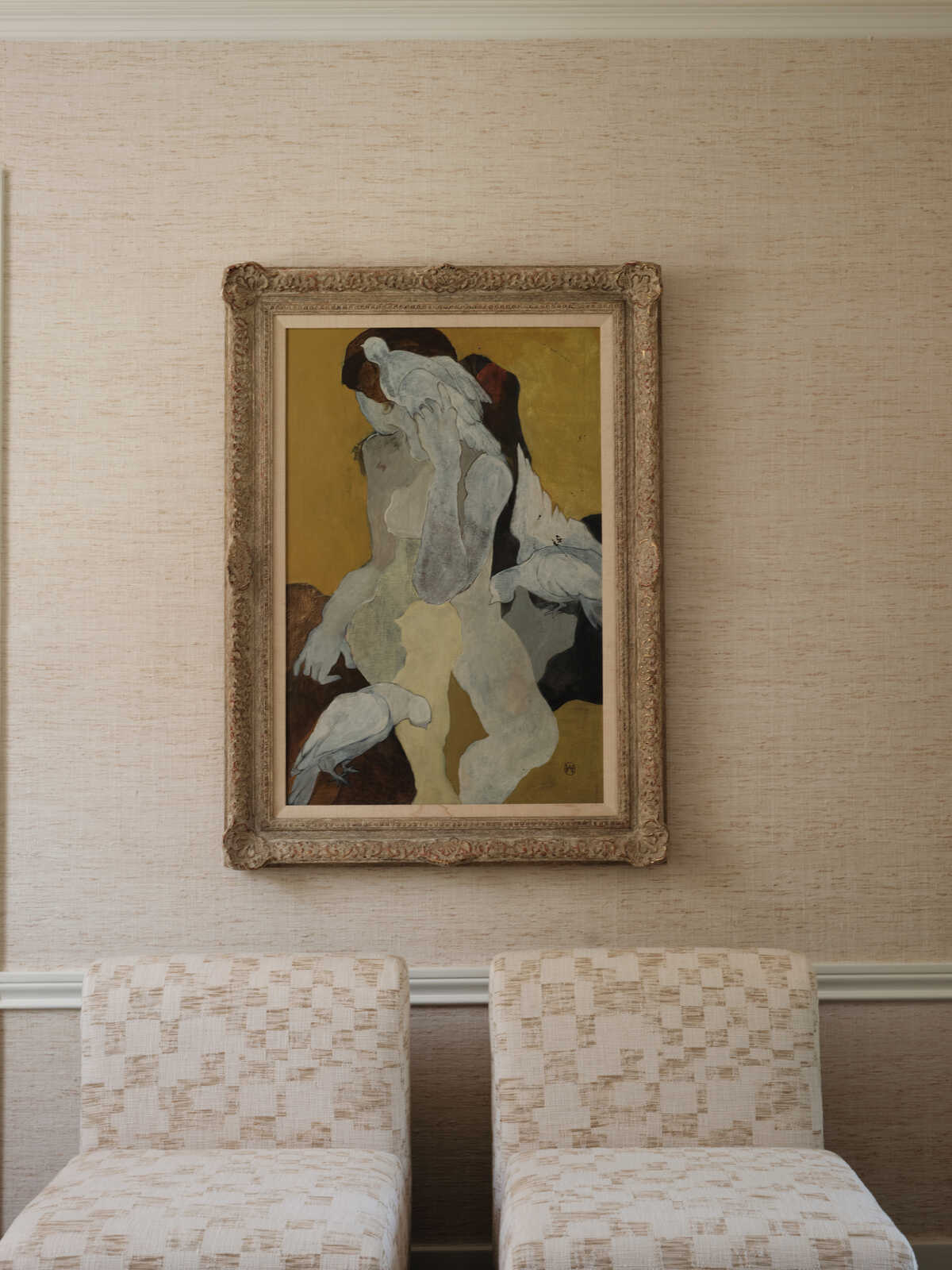 Flash Wc - Alabaster - LEE JOFA MODERN Wallpaper