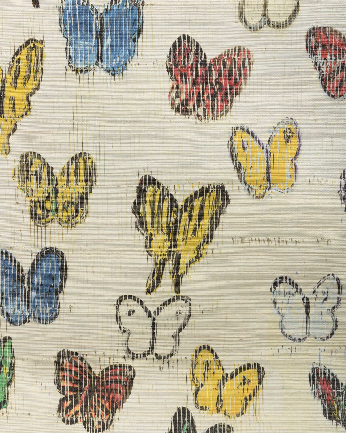 Flutter Sisal - Rainbow - LEE JOFA MODERN Wallpaper