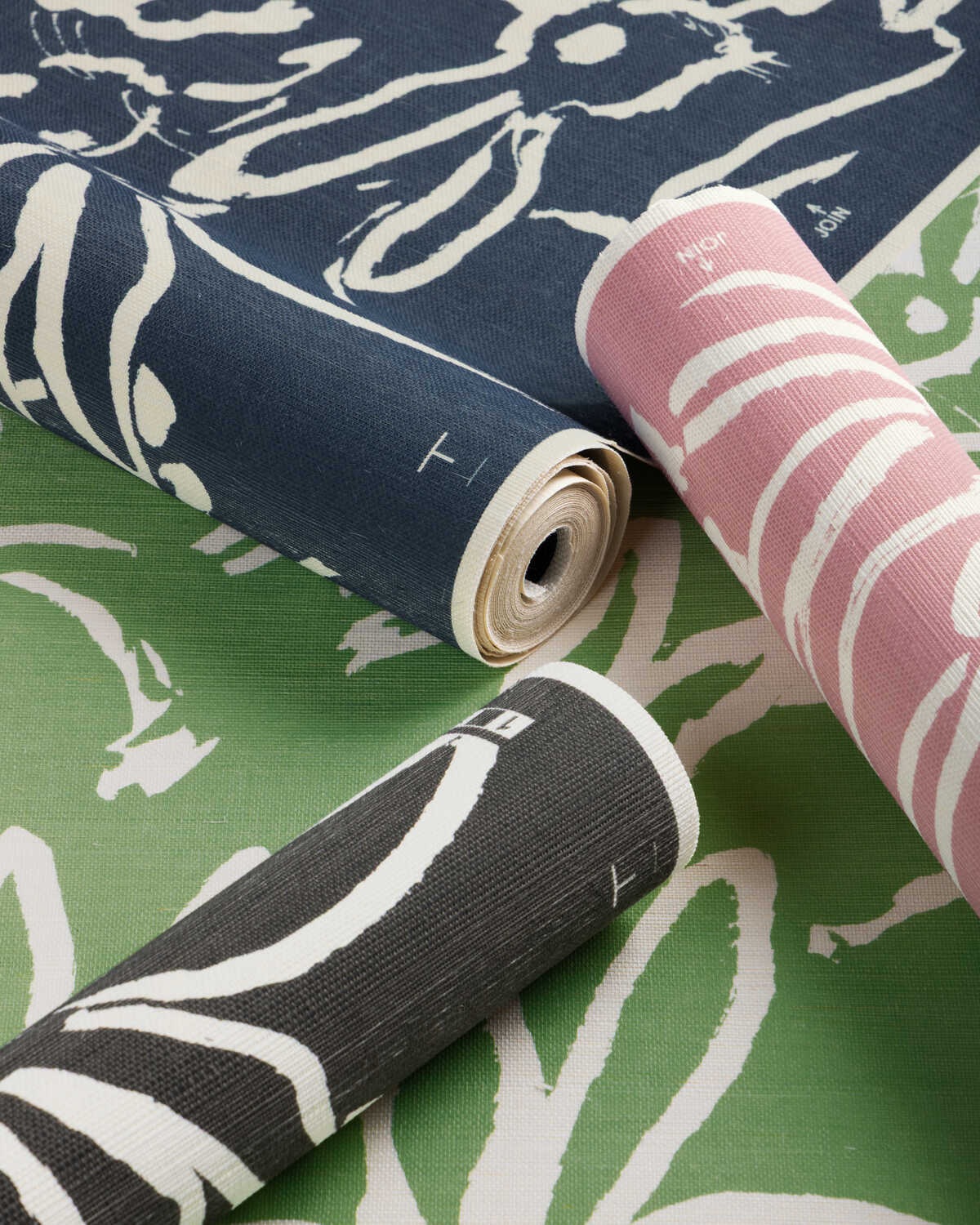 Hula Sisal - Navy - LEE JOFA MODERN Wallpaper