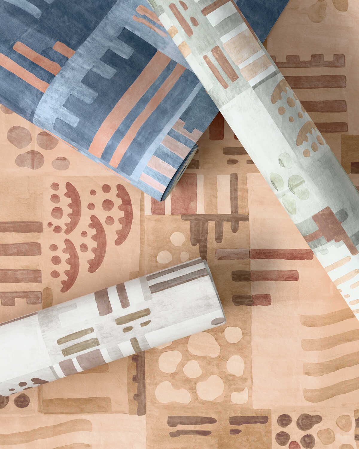Veda Wc - Mineral - LEE JOFA MODERN Wallpaper